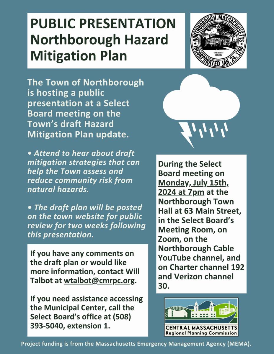 hazard mitigation plan notice